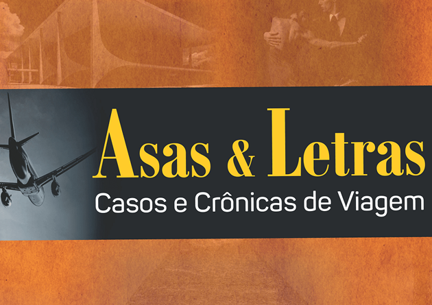 Capa do livro "Asas & Letras", de Mario Calmon Foto: Reprodução
